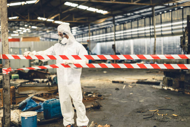 Professional Crime Scene Cleanup technician working in Pleasantville, IA